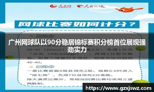 广州网球队以90分稳居锦标赛积分榜首位展现强劲实力